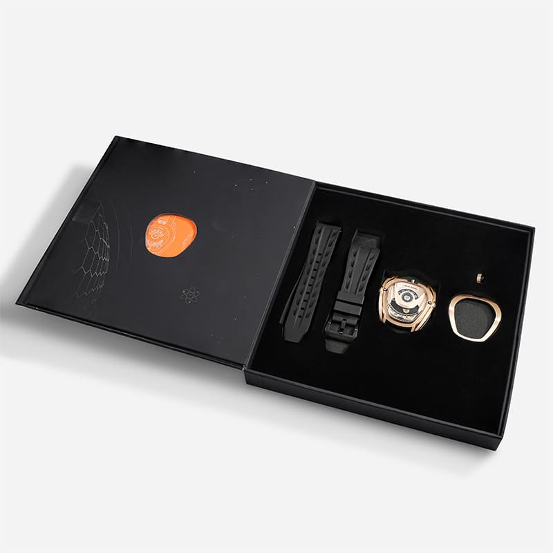 Reactor gold/rubber | Black Dial