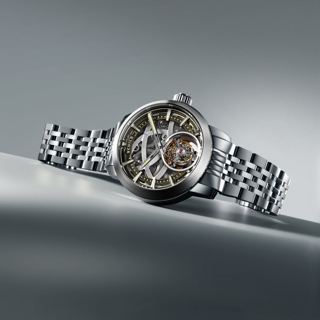 Heinrich Tourbillon Limited Edition Grey / Stainless Steel | Grey Dial