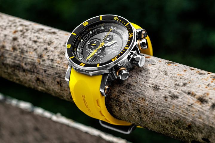 Lunokhod Black Dial / Black Leather Black Dial