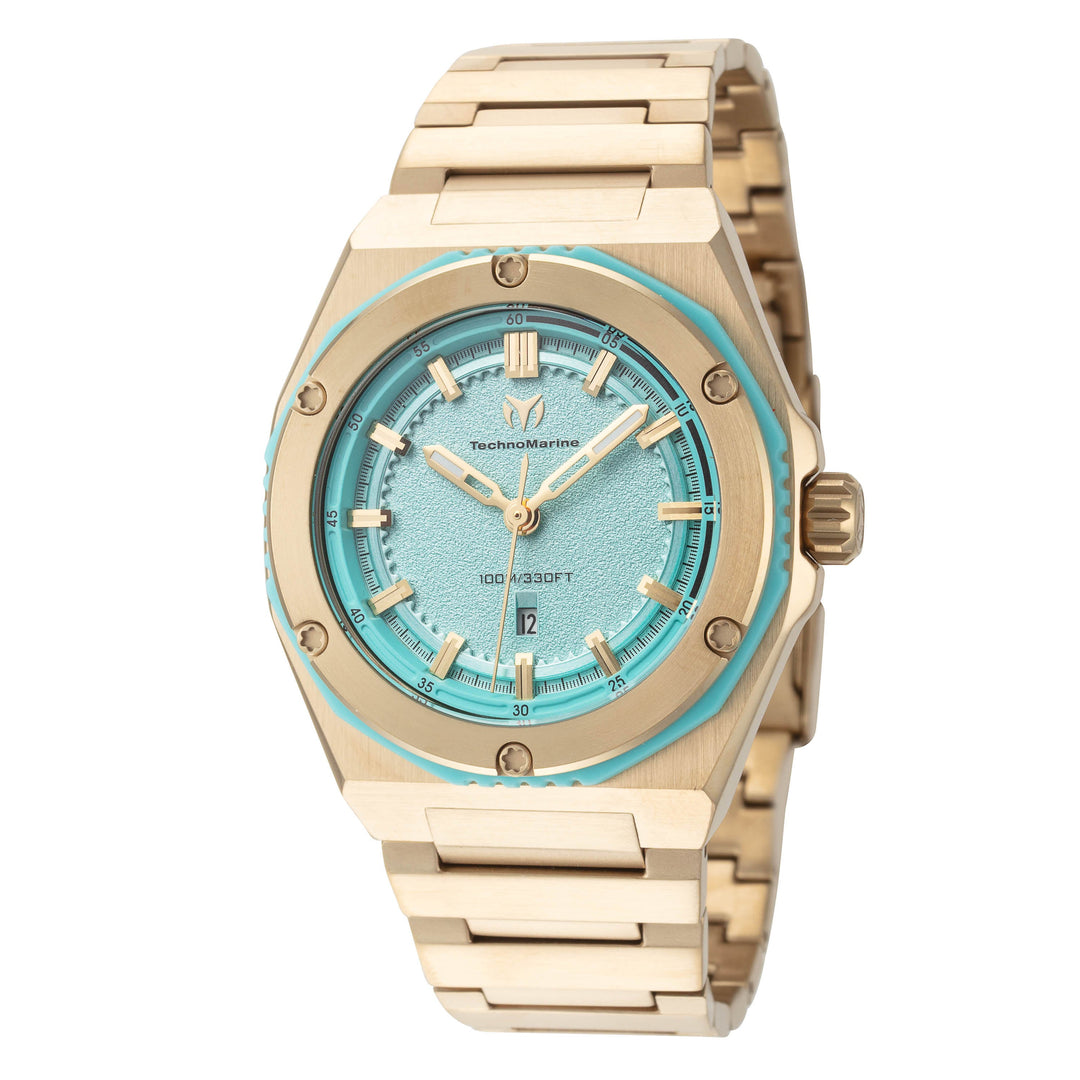 Coral Legacy 36 mm / Green / Gold Green Dial
