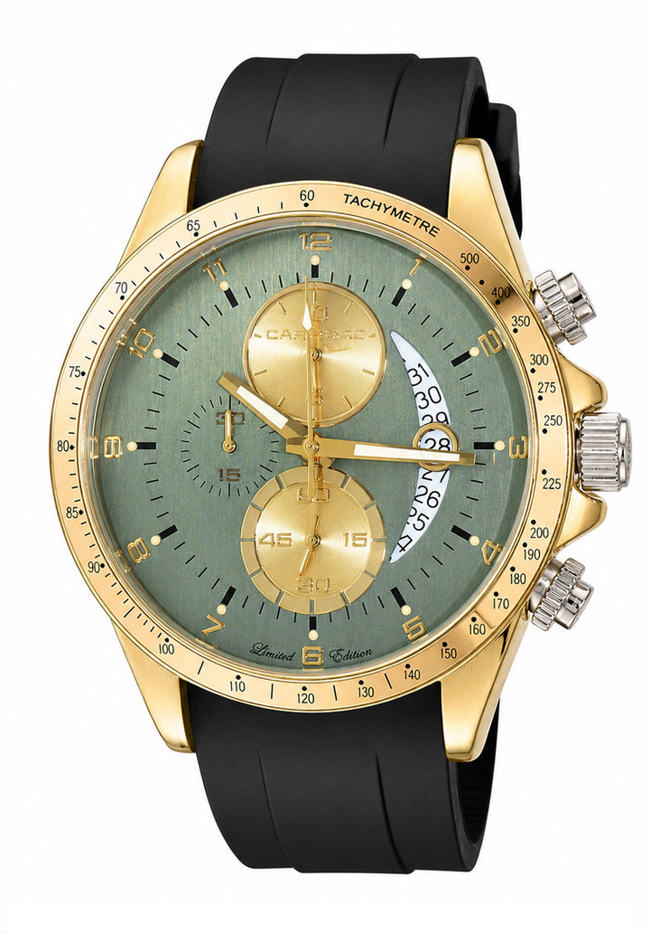 Winner Circle Teal Green- Gold / Black Green Dial