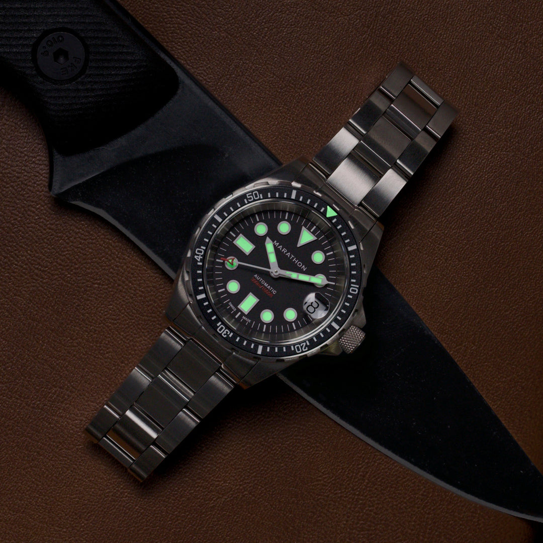 36mm OSAR-D 36mm Original SAR w/ Date with Stainless Steel Bracelet (OSAR-D) Bla