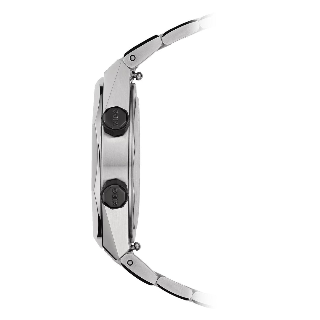 Multifort 8 Two Crowns Silver-tone | Black Dial