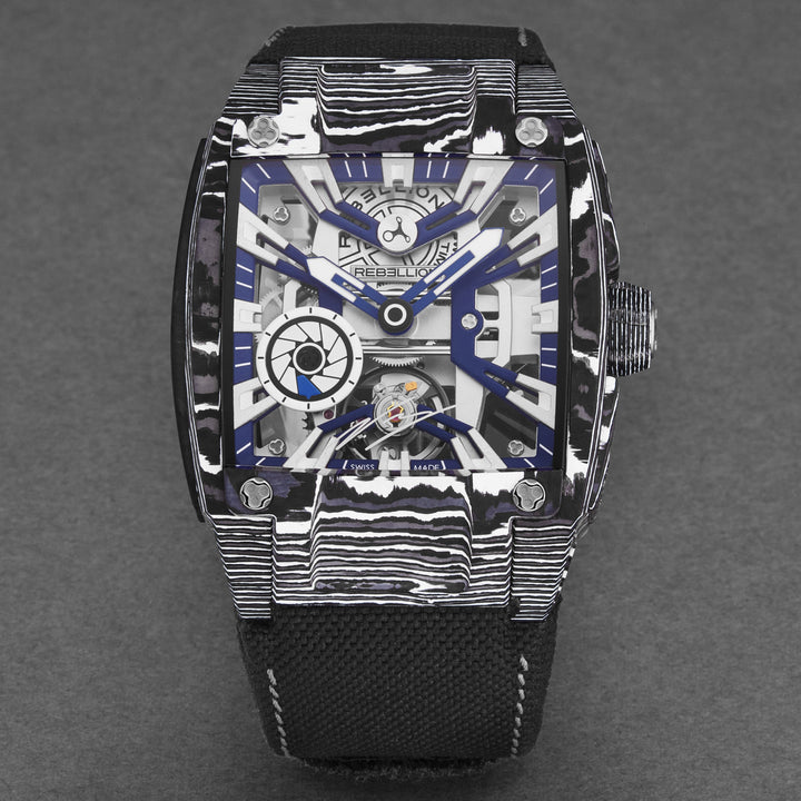 Re-Volt RBREV3H.CA.VBO / Blue Skeletonized | Blue Skeletonized Dial