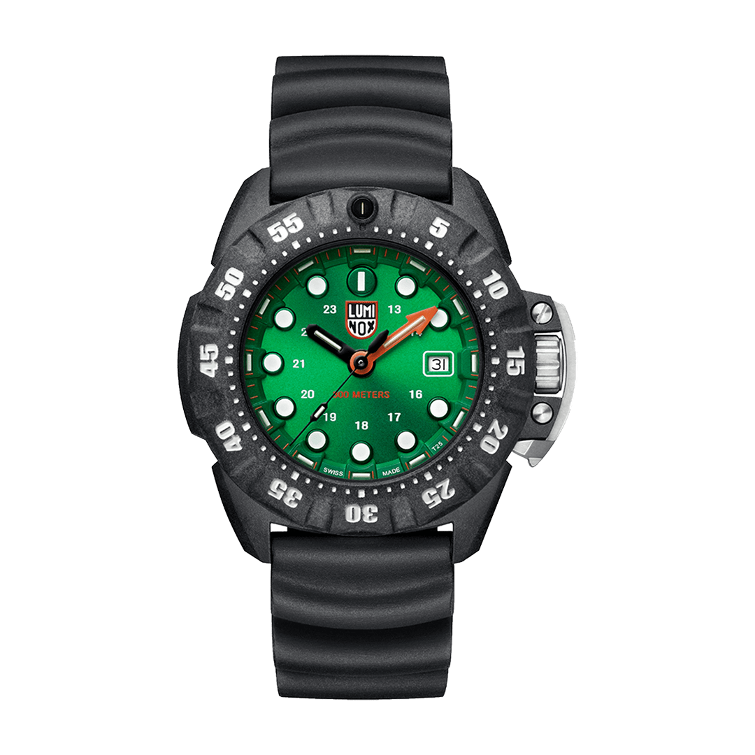 Scott Cassell Deep Dive 45mm / Green / Black | Green Dial