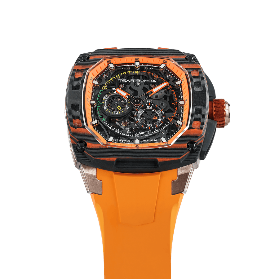 Dark Matter orange/black | Orange Dial