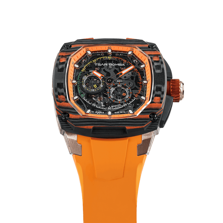 Dark Matter orange/black | Orange Dial