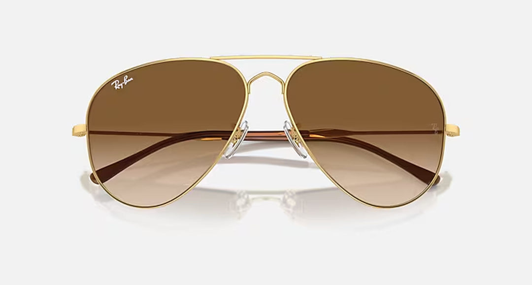 OLD AVIATOR UNISEX / ARISTA / CLEAR GRADIENT BROWN