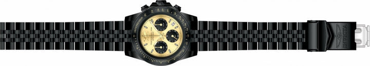 Speedway Chronograph Gold-Black Two-Tone Dial / Black Stainless Steel Bracelet G