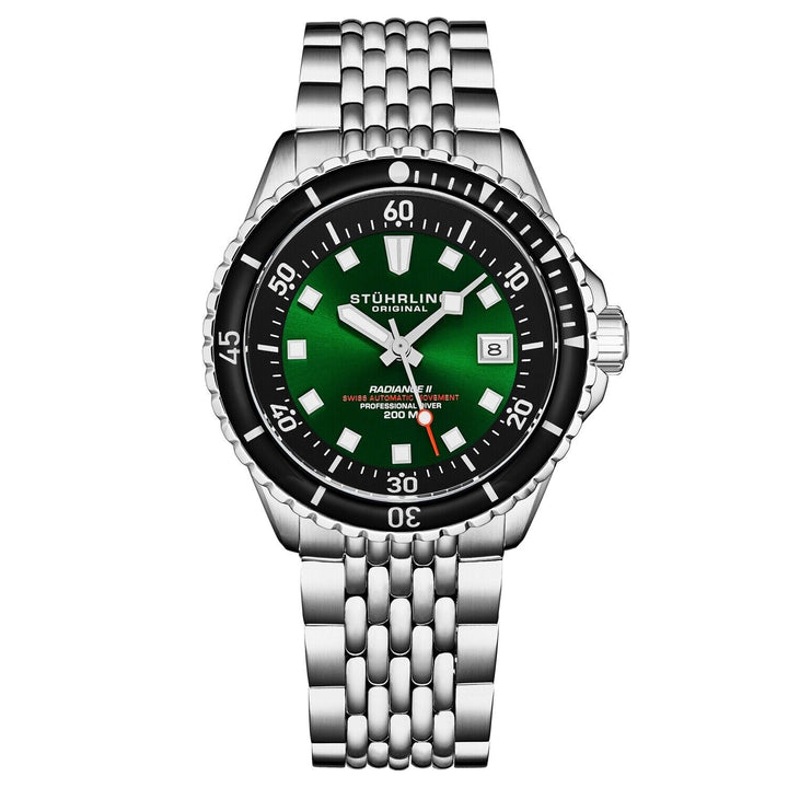 Radiance Diver Green/Stainless Steel | Green Dial