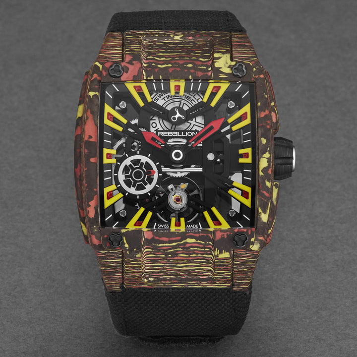 Re-Volt RBREV3H.CA.LBN / Black Yellow Skeletonized | Black Yellow Skeletonized D
