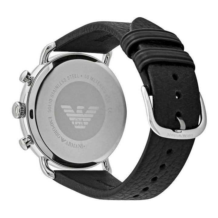 Classic Black Dial / Black Leather Strap Black Dial