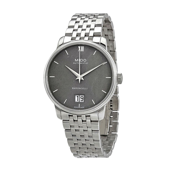 Baroncelli Charcoal / Stainless Steel | Charcoal Dial