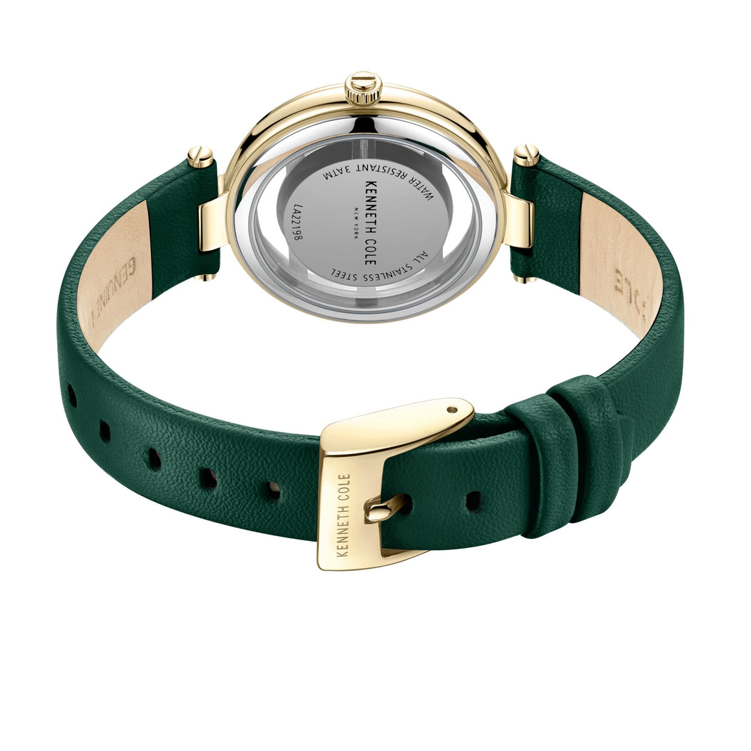 Classic 34 mm / Gold / Green Gold Dial