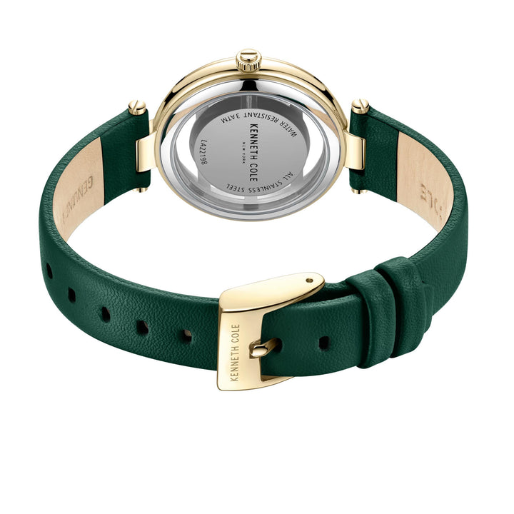 Classic 34 mm / Gold / Green Gold Dial
