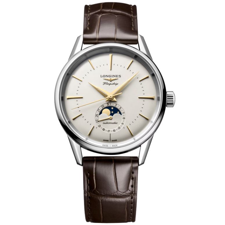 FLAGSHIP HERITAGE MOONPHASE Ivory Dial