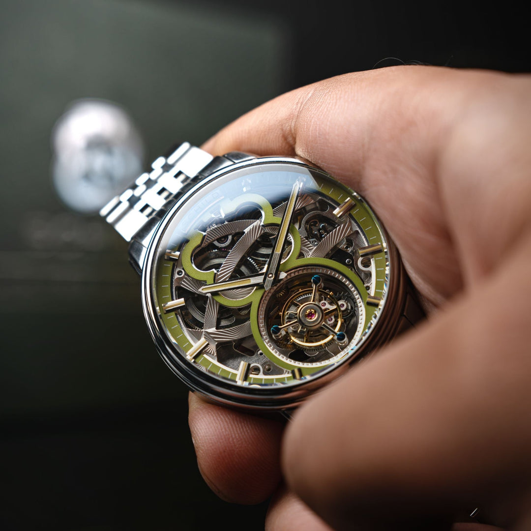 Maximillian Tourbillon Limited Edition Green / Steel Stainless Steel | Green Dia