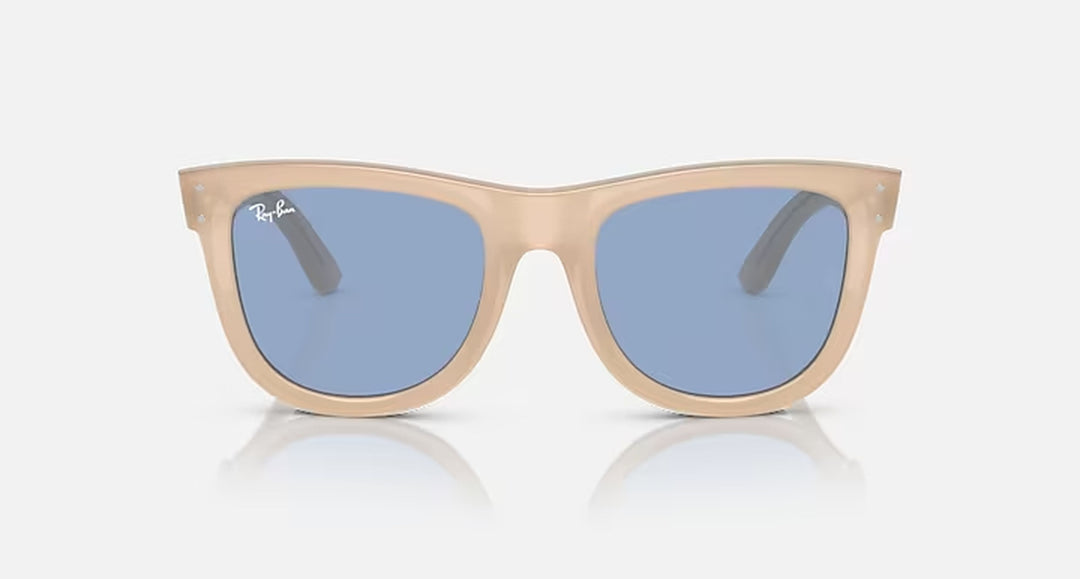 WAYFARER REVERSE UNISEX / OPAL BEIGE-HONEY-LIGHT BLUE