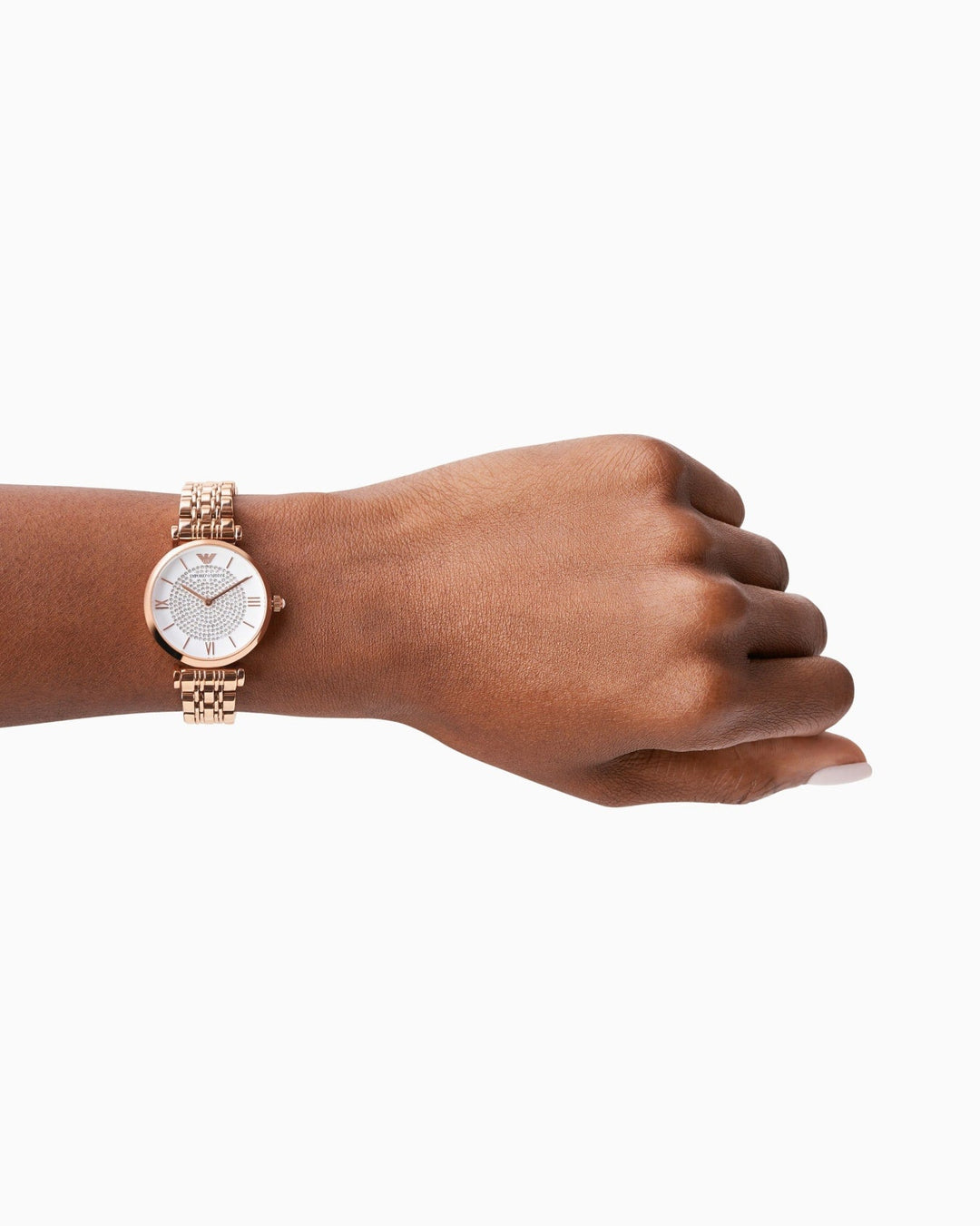 Classic Mother-Of-Pearl Dial / Rose Gold-Tone Stainless Steel Bracelet Mother-of