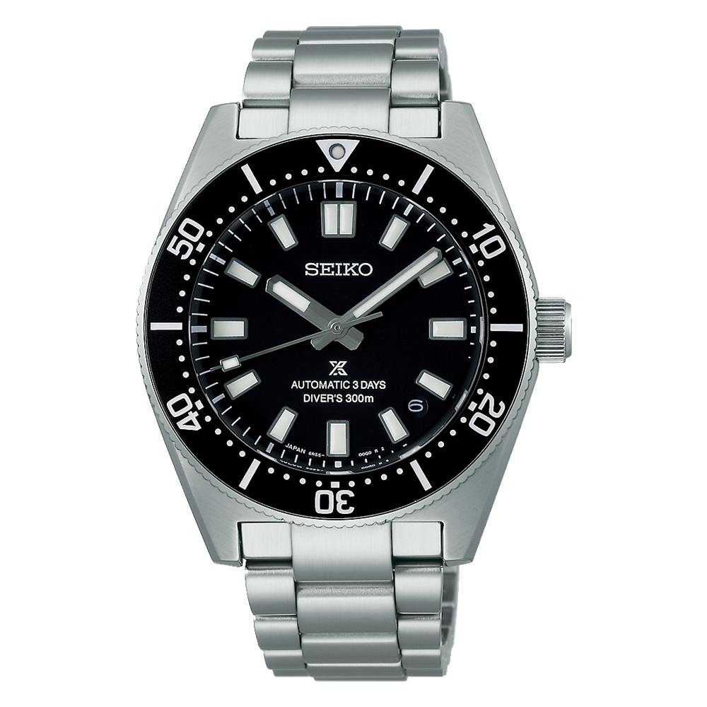 Prospex 1965 Heritage Diver's Black Dial / Stainless Steel Bracelet Black Dial