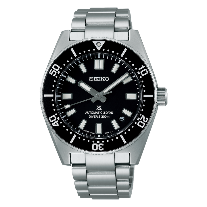 Prospex 1965 Heritage Diver's Black Dial / Stainless Steel Bracelet Black Dial