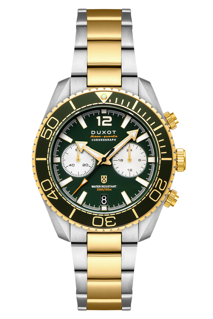 Tiburon Chronograph Green / Stainless Steel | Green Dial