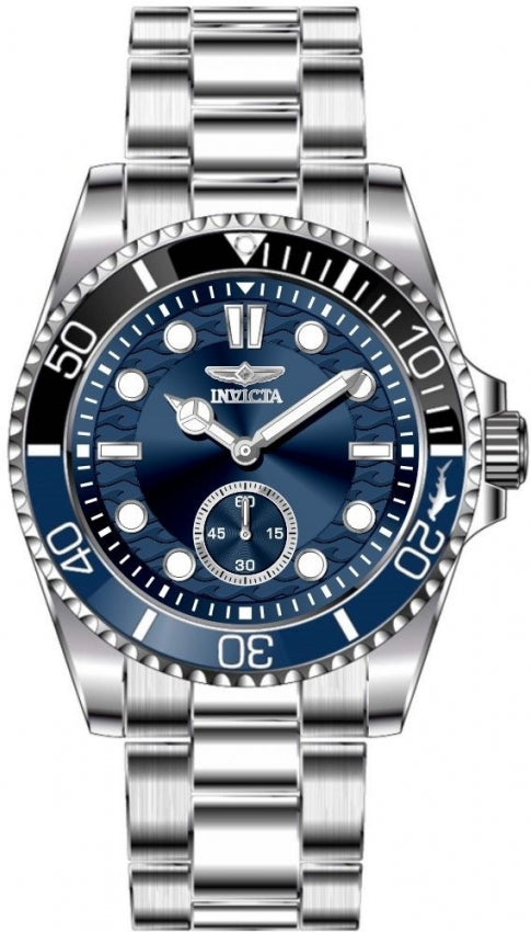 Pro Diver Men Blue Dial / Stainless Steel Bracelet Blue Dial