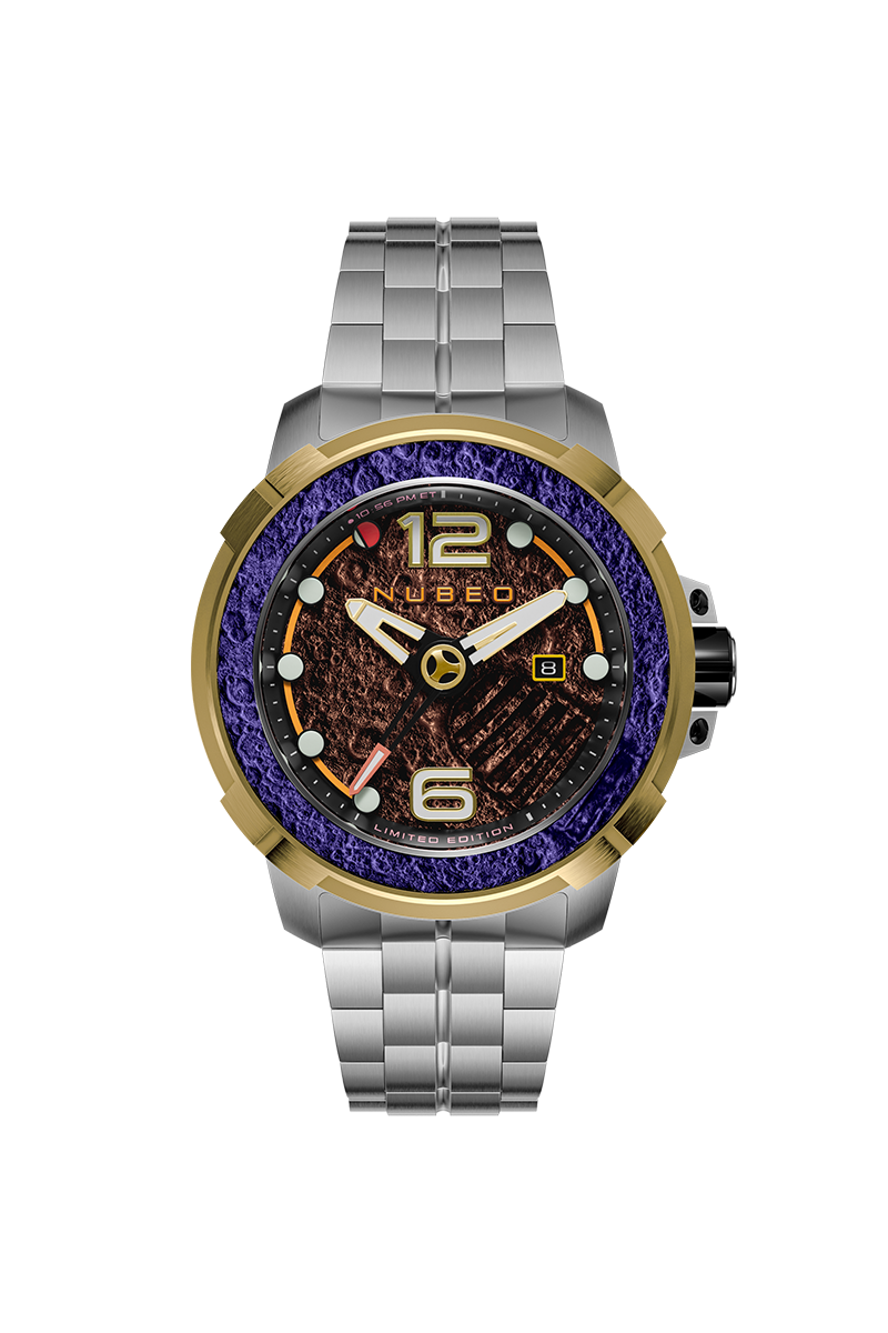 Apollo Automatic One Small Step Limited Edition Brown Dial / Stainless Steel Bra