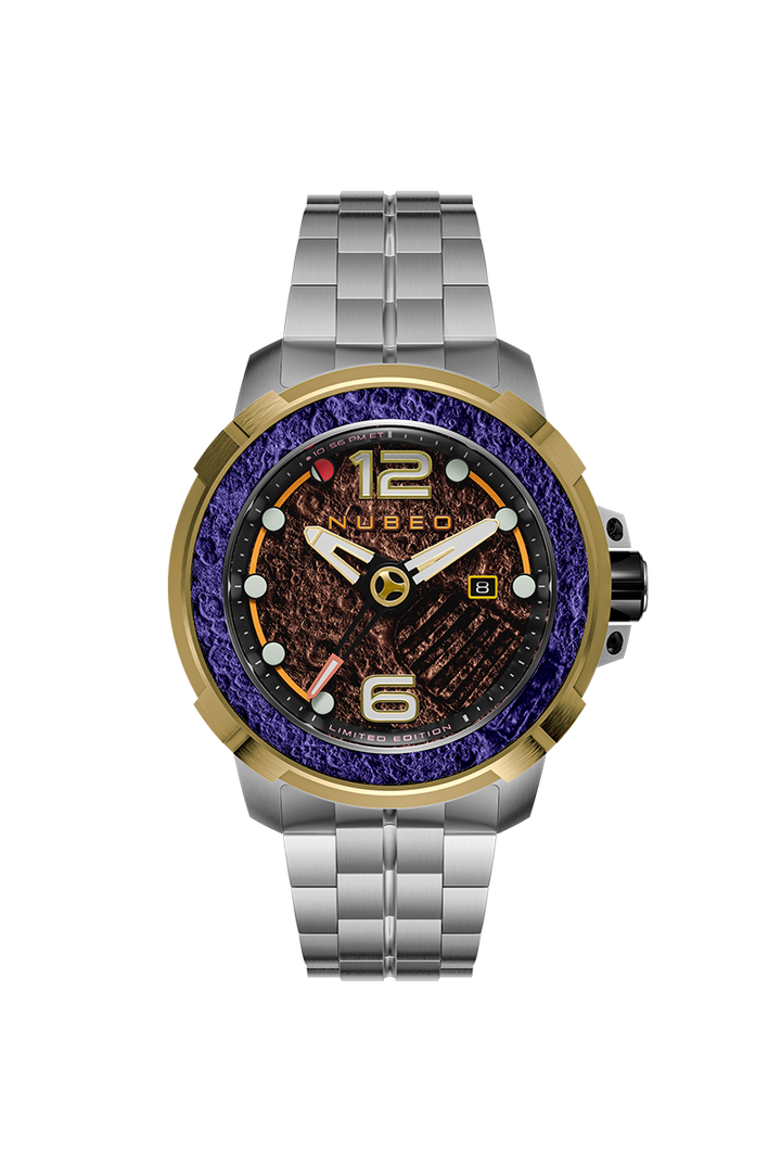 Apollo Automatic One Small Step Limited Edition Brown Dial / Stainless Steel Bra