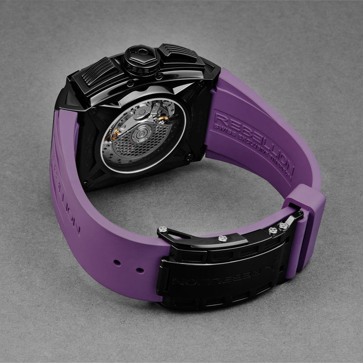 Re1 RBRE1CH.SB.WH1 / Silver black | Silver black Dial