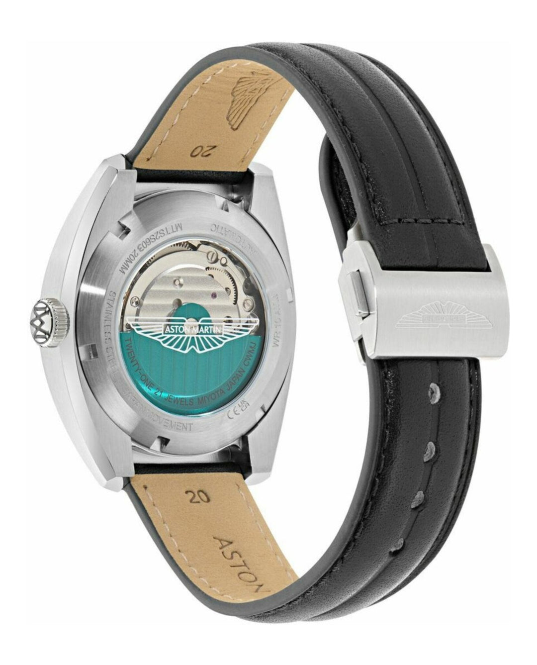TS2 Automatic Stainless Steel/Green Dial Automatic/Black Leather Strap Green Dia
