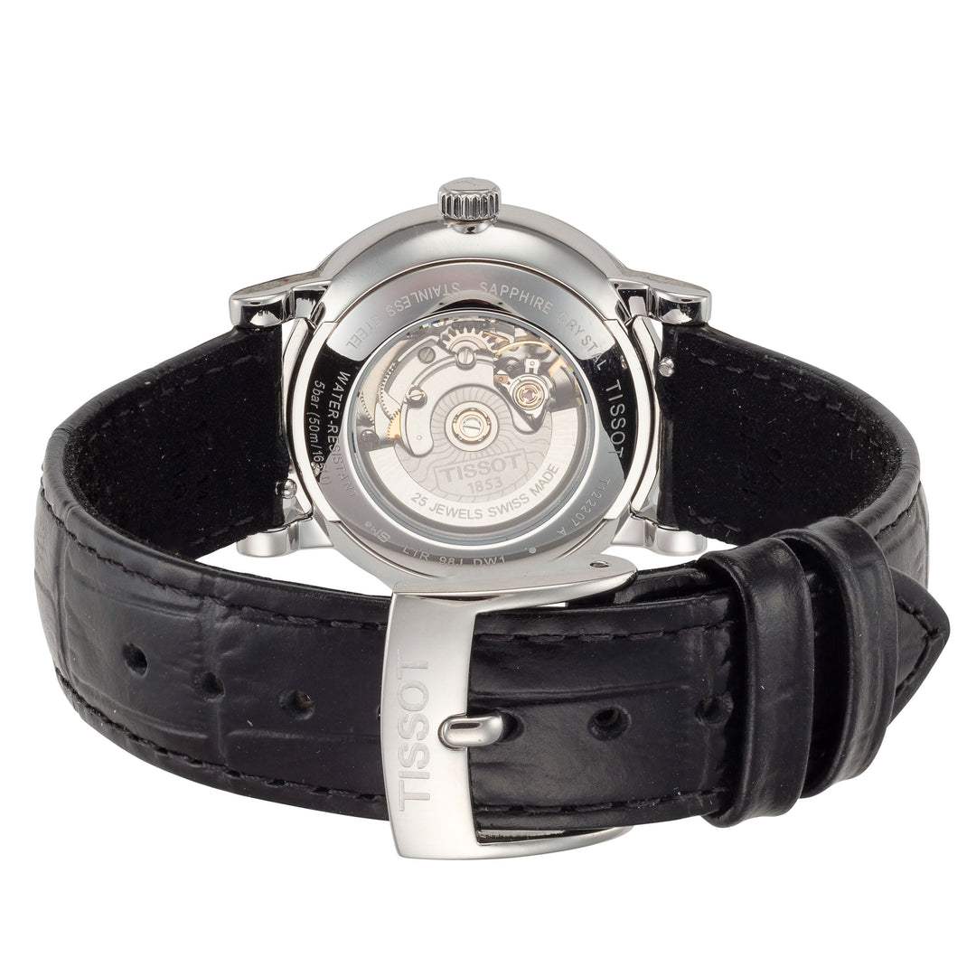 CARSON 30mm / Silver / Black | Silver Dial