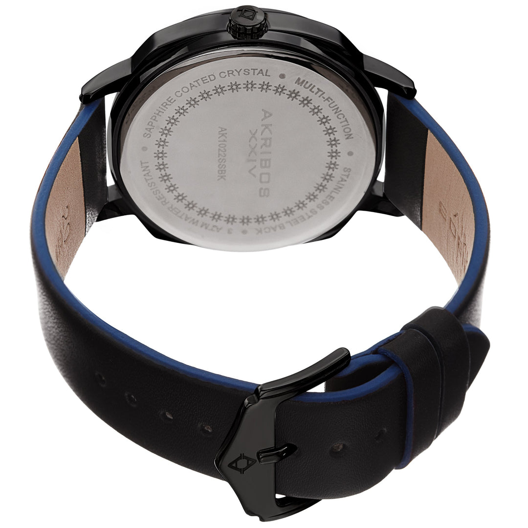 Classic Black/Leather | Gray Dial