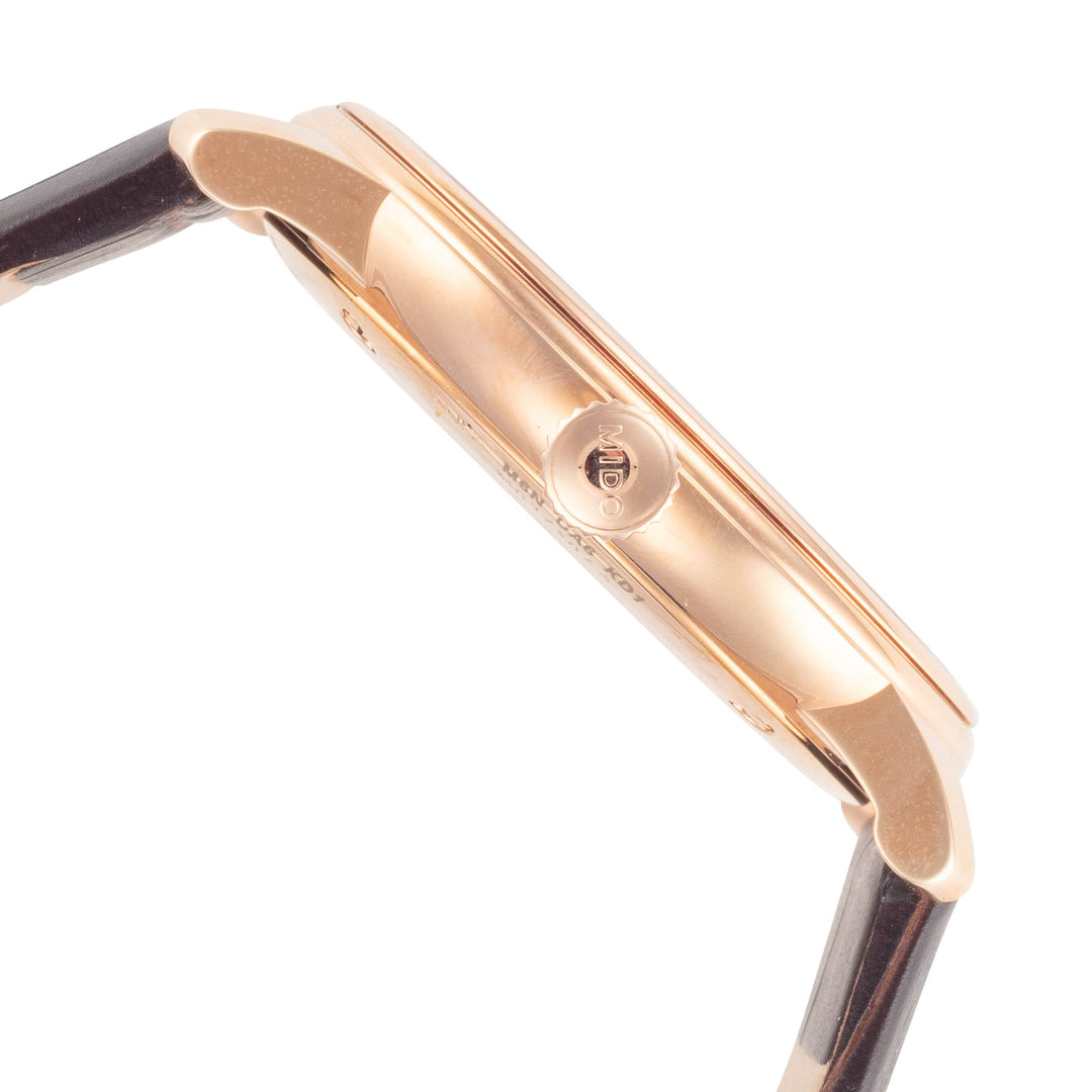 Baroncelli II 39mm / Black / Dark Brown | Black Dial