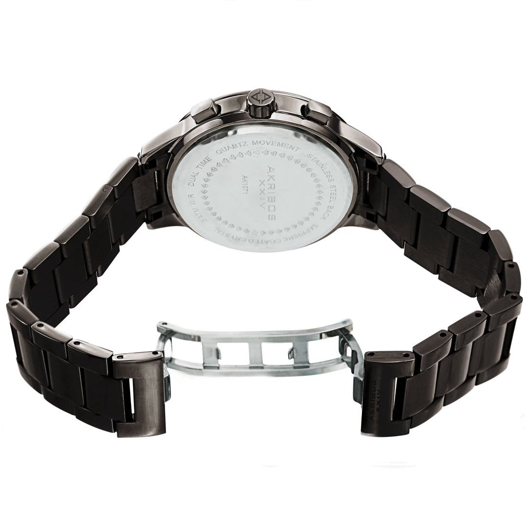 AK1071GN-Casual Gray/Stainless Steel | Gray Dial