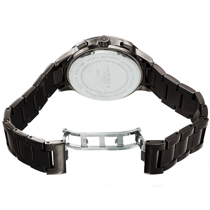 AK1071GN-Casual Gray/Stainless Steel | Gray Dial
