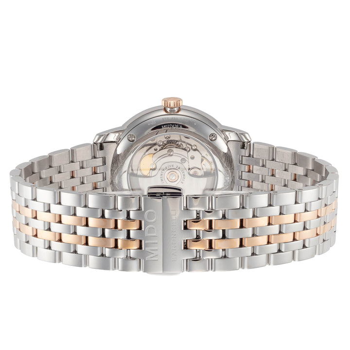 Baroncelli 40mm / Anthracite / Silver and Rose Gold | Anthracite Dial