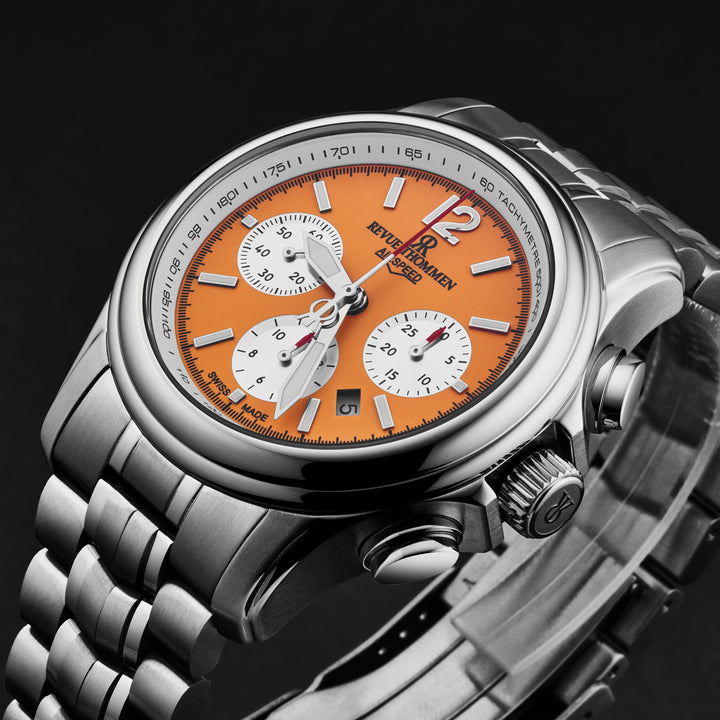 Air speed 16041.6439 / Orange | Orange Dial