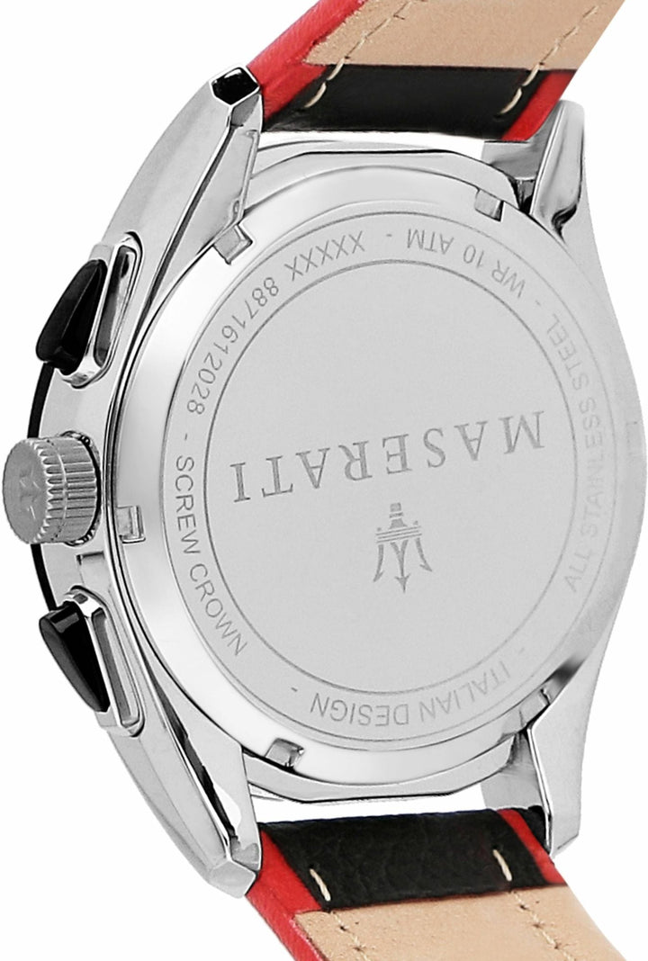 TRAGUARDO Black / Leather Black Dial