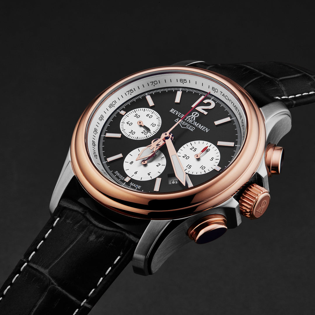 Air speed 16041.6357 / Black | Black Dial