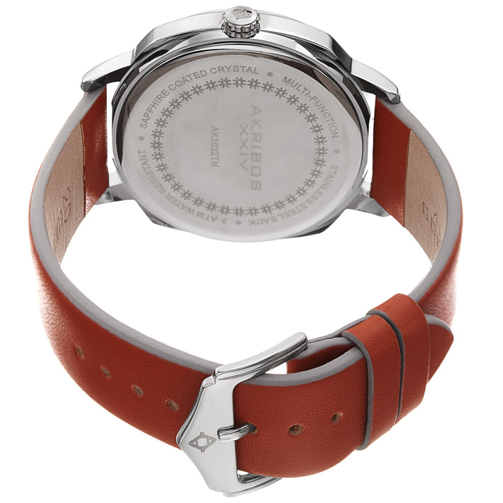 Classic Silver Tone/Leather | Silver Dial