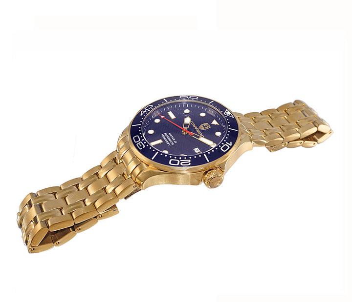 AVATAR-J2 Goldtone/Blue | Blue Dial