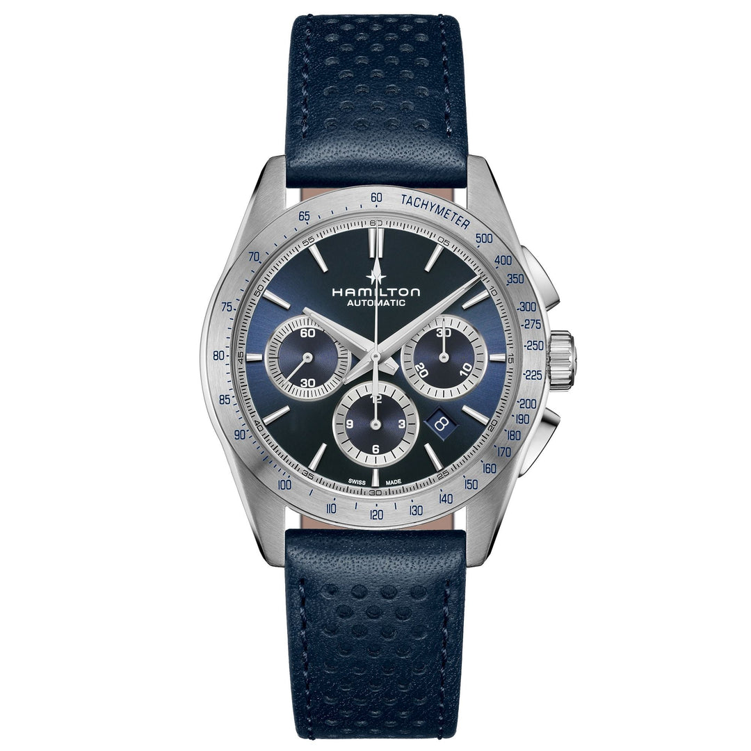 JAZZMASTER PERFORMER AUTOMATIC CHRONOGRAPH Blue Dial