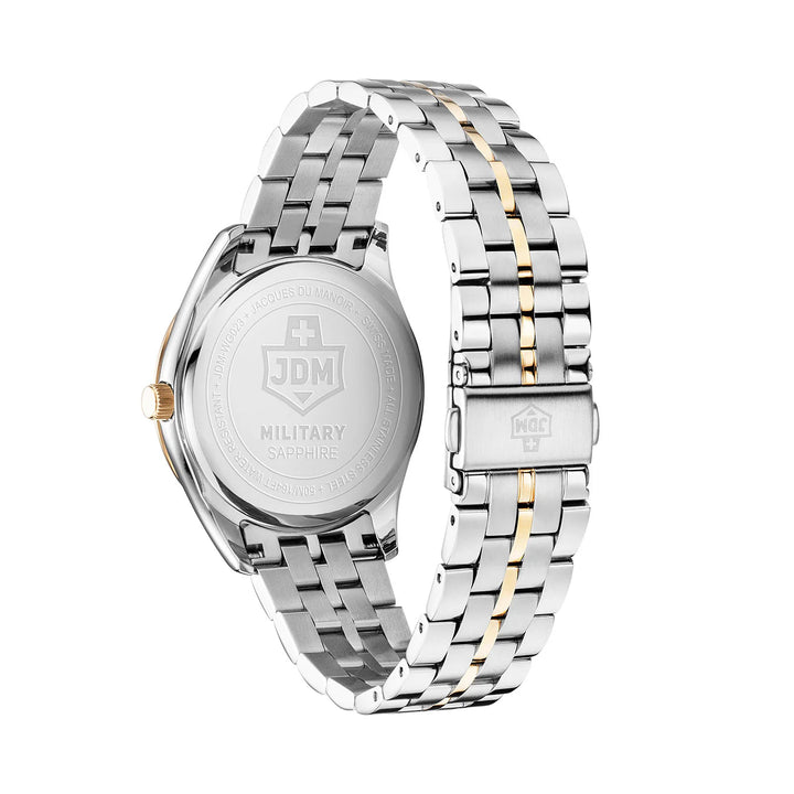 Interlaken Gents Green sunray dial two-tone bracelet Green Sunray Dial