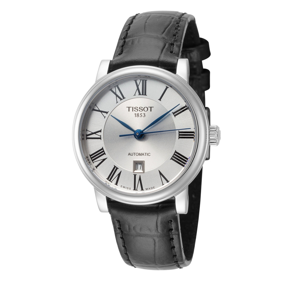Carson 30mm / Silver / Black Silver Dial