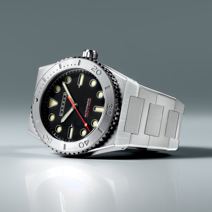 Farina Automatic Black / Stainless Steel | Black Dial