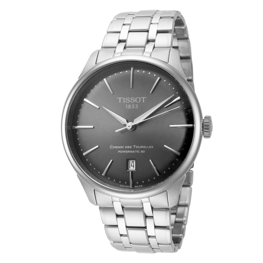 Chemin des Tourelles 39mm / Grey / Silver | Grey Dial