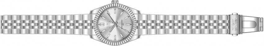 Specialty Silver Dial / Silver Stainless Steel Bracelet Silver Dial