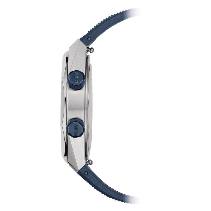 Multifort 8 Two Crowns Blue/Stainless Steel Blue Dial
