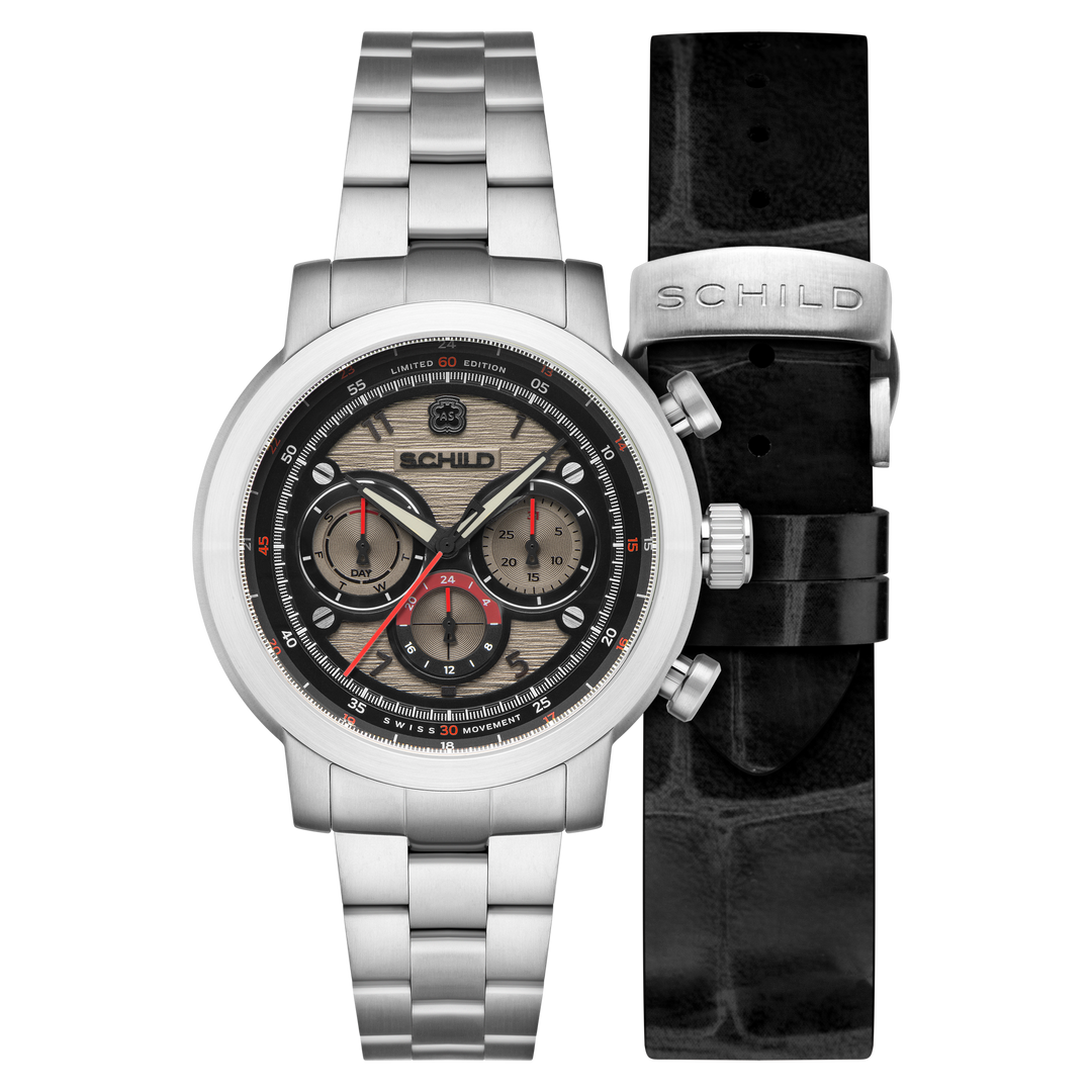 HEINRICH SWISS MULTIFUNCTION LIMITED EDITION LIMITED EDITION GREY / STAINLESS ST